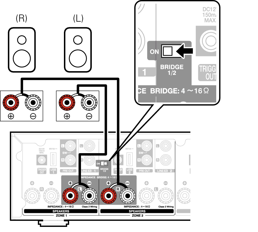 Conne Drive Speaker Bridge